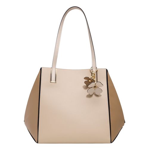 Cartera tote Aldo color beige para mujer