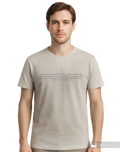 Camiseta juvenil Orange verde sage tie dye para hombre