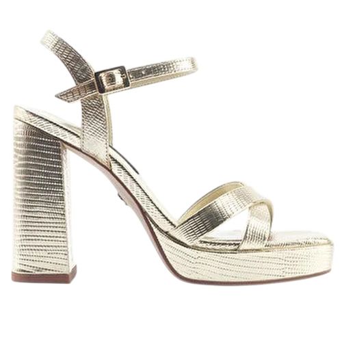 Sandalia de vestir Nine West Kelli color dorado para mujer