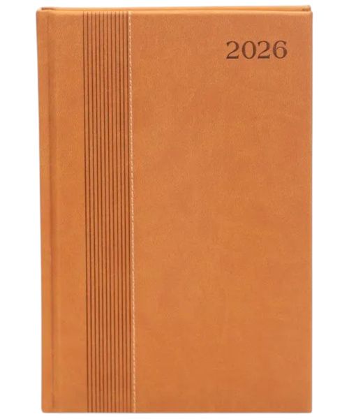 Agenda premium diaria Sunzal beige 2026