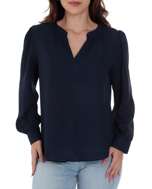 Blusa Marcella túnica manga larga para mujer