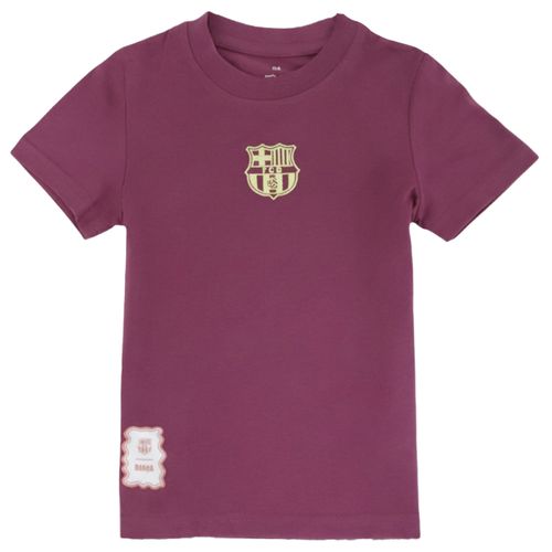 Camiseta color vino del Barcelona para niño