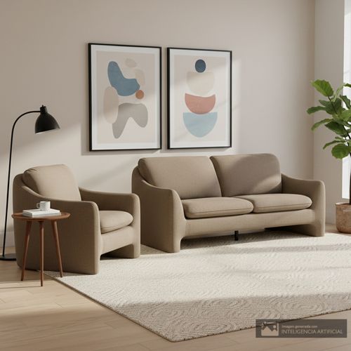 Set sofá + sillón individual