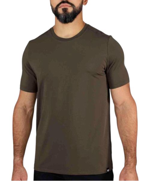 Camisa deportiva Everlast café para hombre