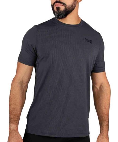Camiseta deportiva Everlast gris oscuro para hombre