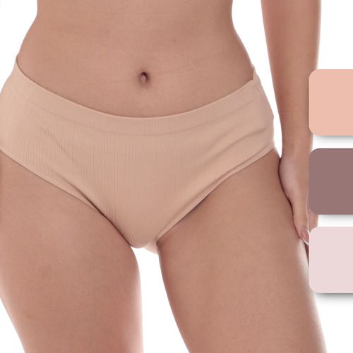 Set de 3 panties Rene Rofe de cintura media para mujer