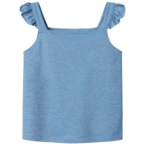Blusa azul tank top para niña