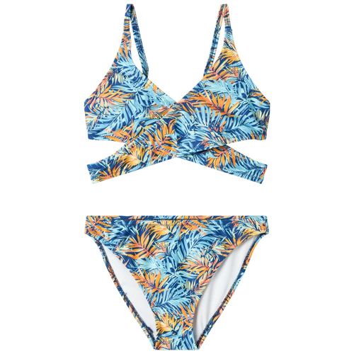 Bikini multicolor estampado para niña