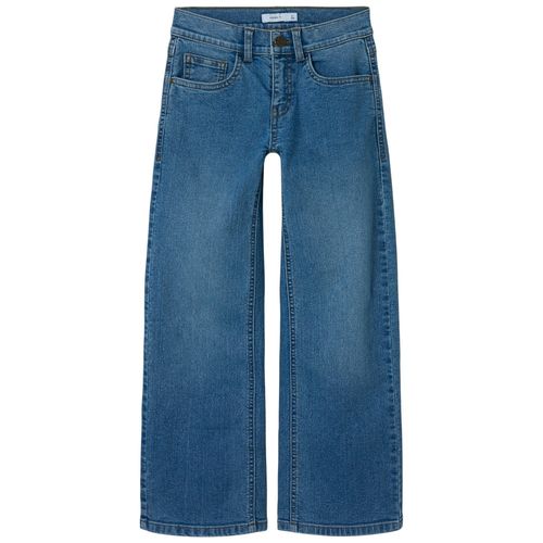 Jeans azul recto para niña