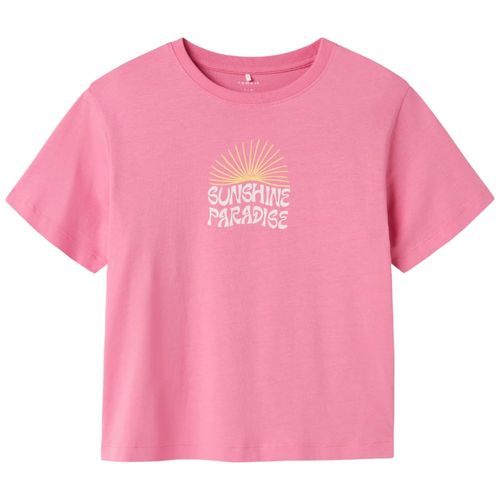 Camiseta rosada paraniña