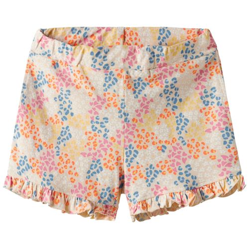 Short multicolor estampado para niña