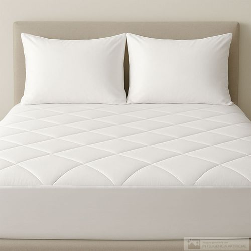 Protector de poliéster con barrera impermeable para colchón