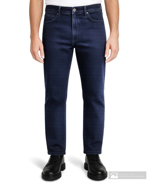 Jeans Pepe Revolution straight fit azul oscuro denim lavado para hombre
