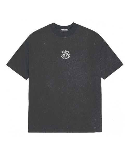 Camiseta Jack & Jones heather con estampado veraniego para hombre