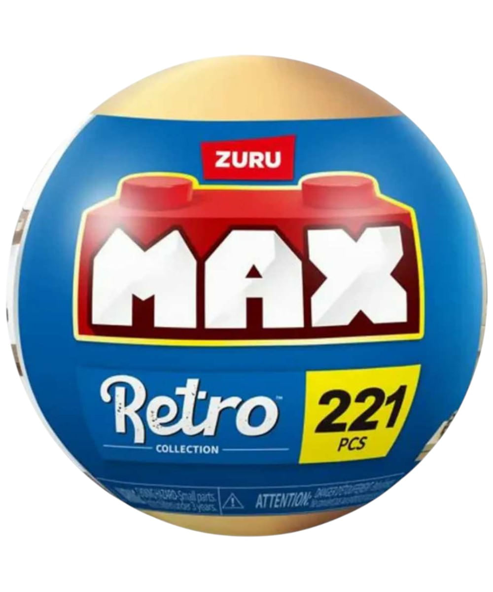 Zuru Max bloques de construcción tecnología retro cápsula sorpresa