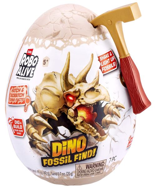 Zuru Robo alive robot dinofósil huevo fossil cápsula mini sorpresa