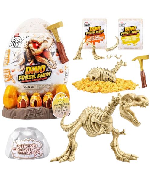 Zuru Robo alive dinosaurio fósil huevo sorpresa