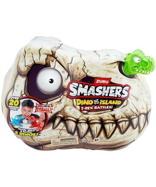 Zuru Smashers Set de dinosaurios de batalla mini con 20 sorpresas