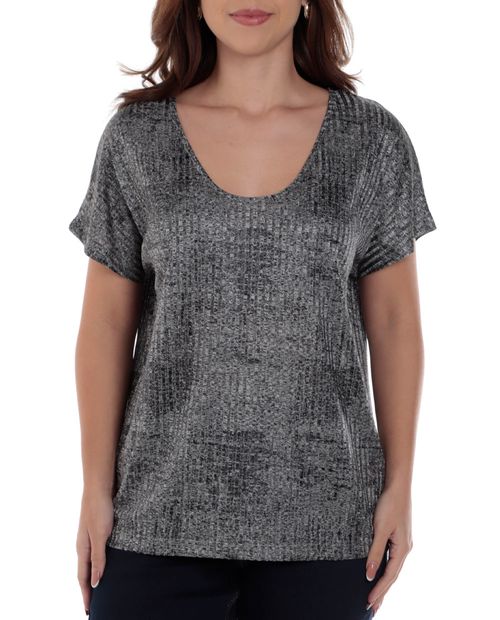Blusa Nicolle casual manga corta para mujer