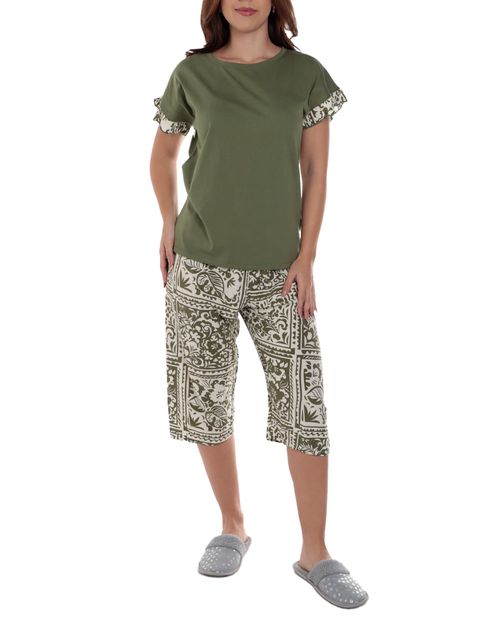 Pijama con pantalón Sabrina para mujer