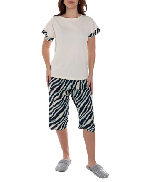 Pijama con pantalón Sabrina para mujer