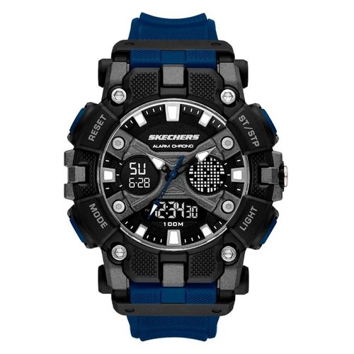Reloj Skechers análogo digital de resina azul para hombre