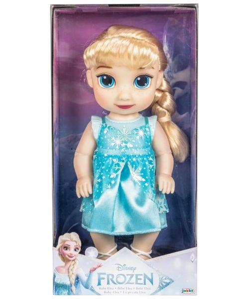 Disney frozen muñeca bebé con vestido clásico