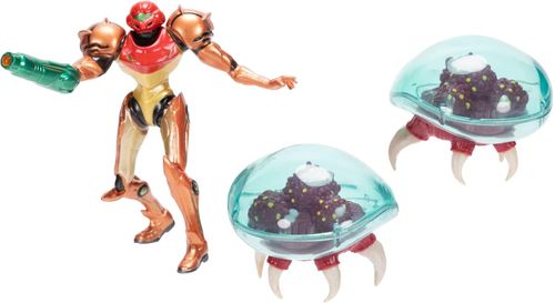 Metroid Prime Set 3 figuras Samus Bounty Hunder 6 cm