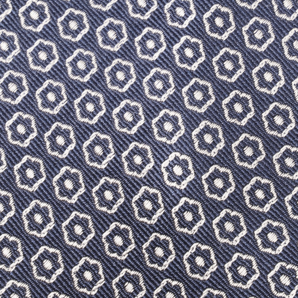 Corbata Unexpected azul navy con mini print floral para hombre - Siman ...
