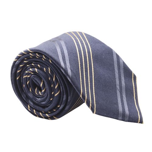 Corbata Unexpected azul navy rayada para hombre