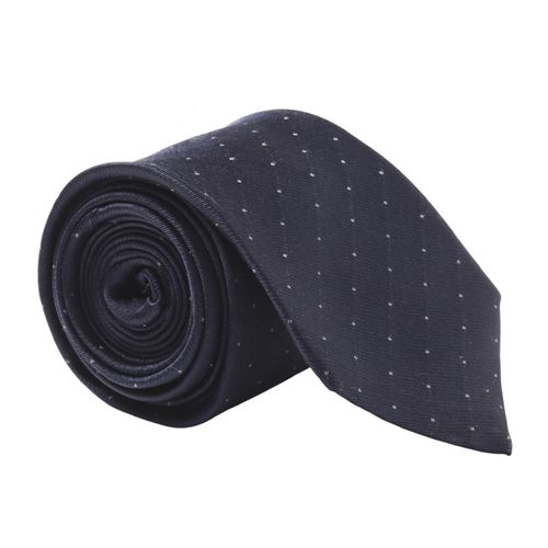 Corbata Unexpected azul navy con puntos para hombre