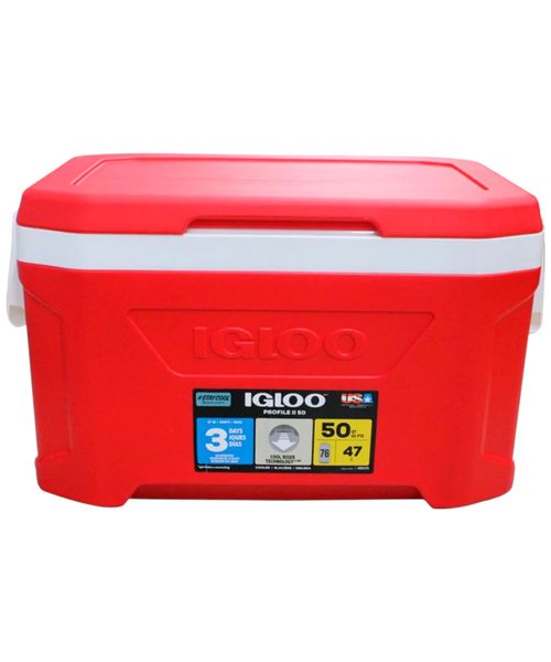 Hielera Igloo profile 50qt roja