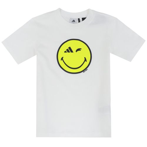 Camiseta blanca con estampado para niño