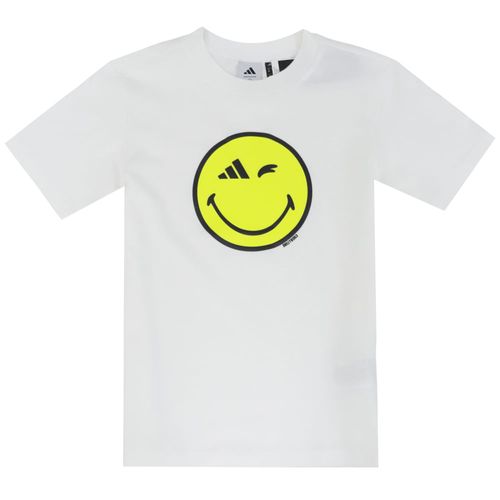 Camiseta blanca con estampado para niño