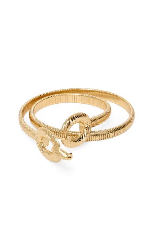 Cinturón Sfera color dorado para mujer