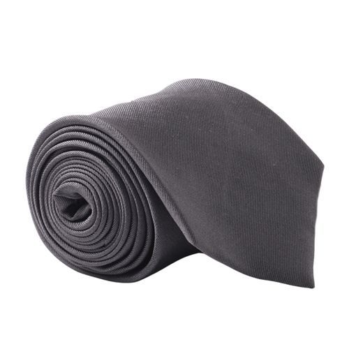 Corbata Unexpected gris oscuro texturizada para hombre