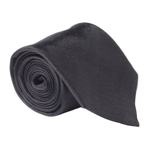 Corbata Unexpected gris oscuro con textura de rombos para hombre