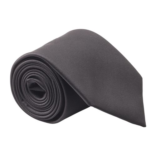 Corbata Izod negra texturizada para hombre