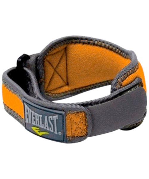 Soporte de rodilla Everlast naranja con gris