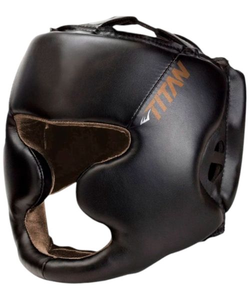 Casco de boxeo Everlast Titan negro