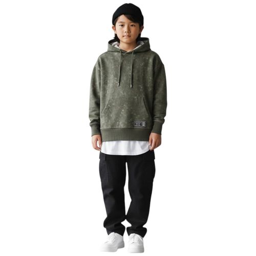 Sudadera verde sólido para niño