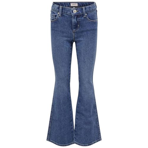 Jeans flare denim azul para niña