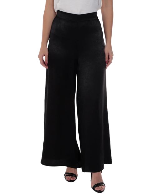Pantalón Marcella palazzo de cintura alta para mujer
