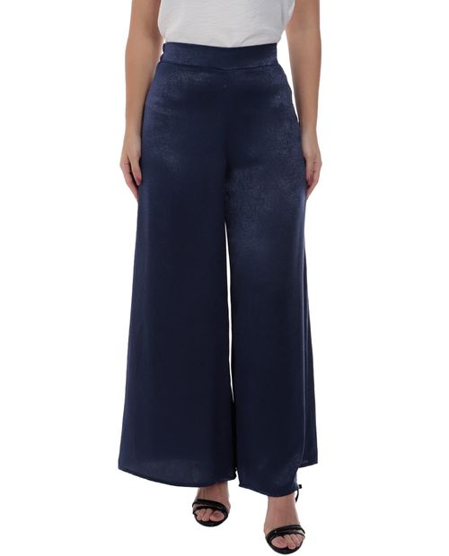 Pantalón Marcella palazzo de cintura alta para mujer