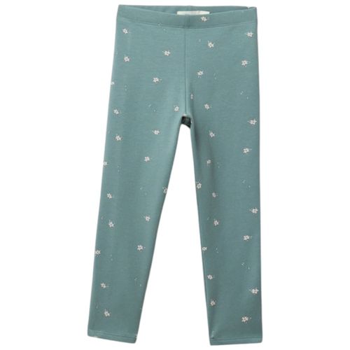 Leggings verde estampados para niña