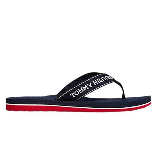 Sandalia de playa Tommy Hilfiger Sporty color azul para mujer