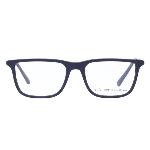 Aro completo rectangular Armani Exchange de acetato para hombre
