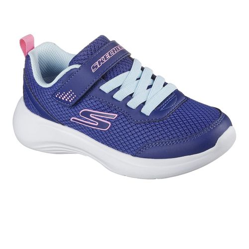 Zapato deportivo casual Skechers azul para niña