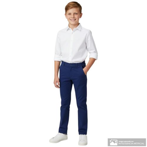 Pantalón azul para niño