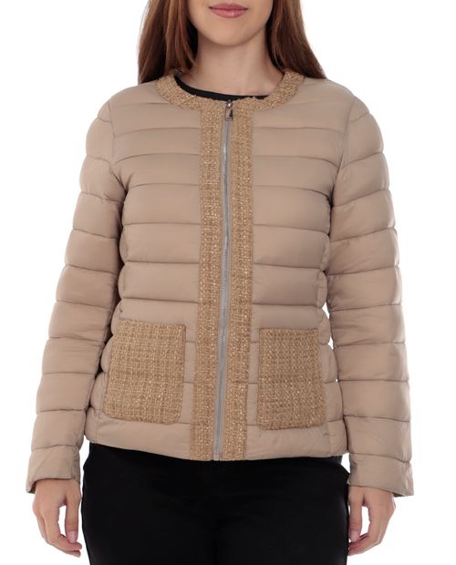 Chaqueta Nicolle beige para mujer
